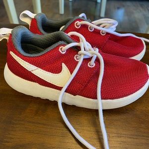 Nike Boys Red Shoes
